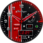 "Challenger" Hybrid Watch Face