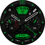 "Guard" Hybrid Watch Face