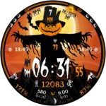 "Halloween Spirit" Digital Watch Face